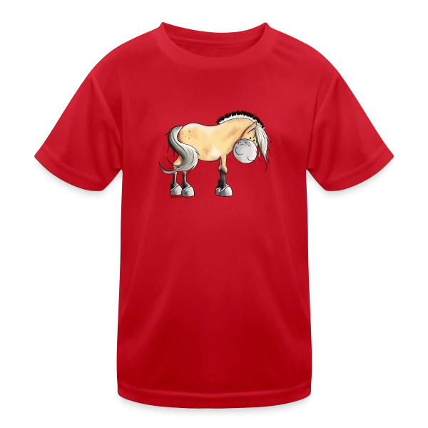 Mon Drôle de Chat Norvégien sur T-shirt sport Enfant