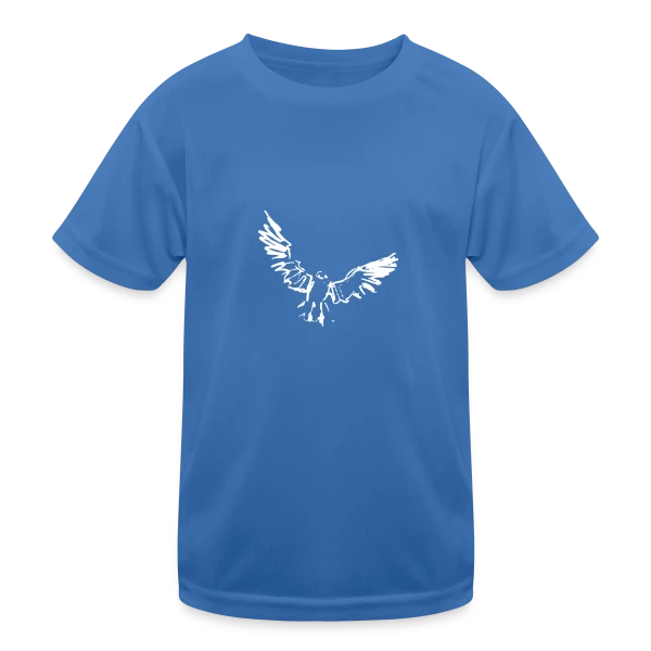 Oiseau en Vol Libre sur T-shirt sport Enfant