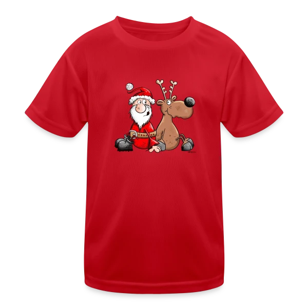 Le Dream Team de Noël - Esprit Festif sur T-shirt sport Enfant