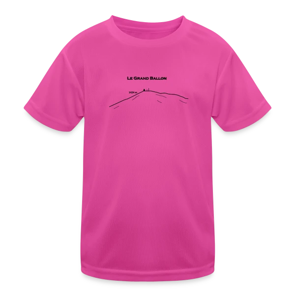 Le Grand Ballon sur T-shirt sport Enfant