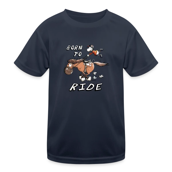 Né Pour Rouler sur T-shirt sport Enfant