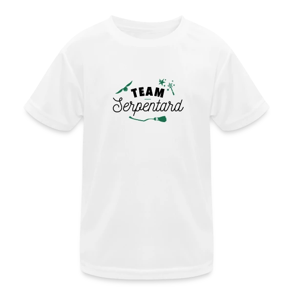 Team Serpentard - Fier et Ambitieux sur T-shirt sport Enfant