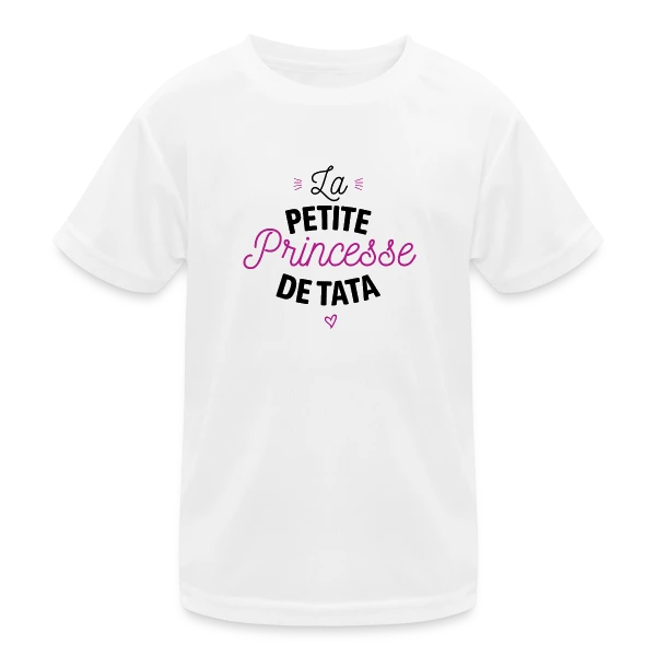 Ma Princesse de Tata sur T-shirt sport Enfant
