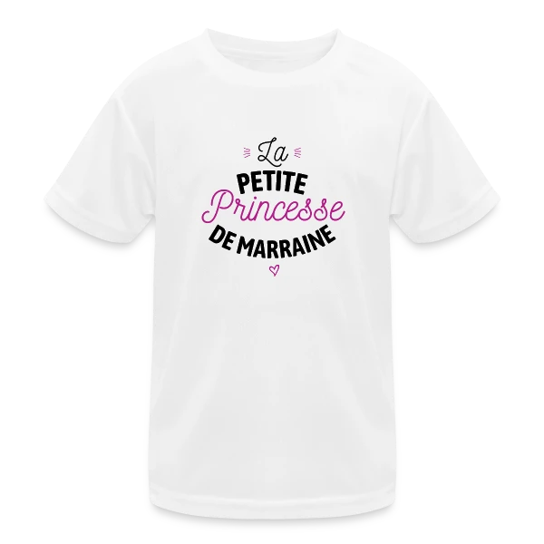 Ma Filleule, Ma Princesse sur T-shirt sport Enfant