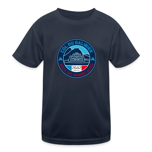 Col du Galibier - Le Sommet Mythique sur T-shirt sport Enfant