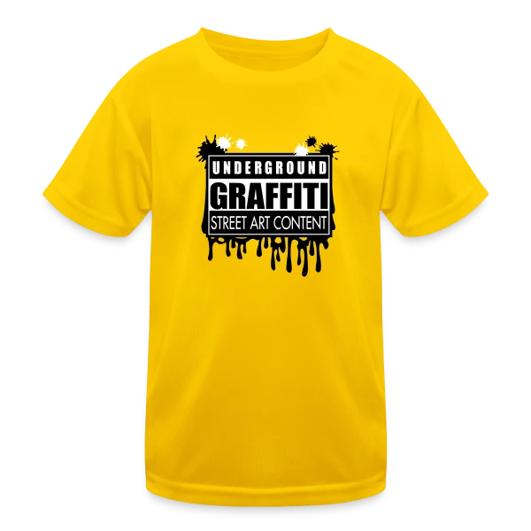 Graffitis Urbains Underground sur T-shirt sport Enfant