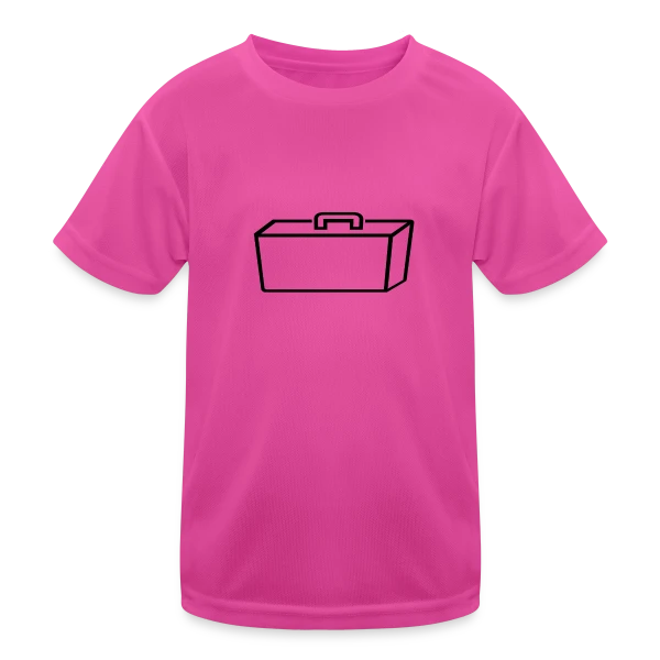 Valise Contours Graphiques sur T-shirt sport Enfant
