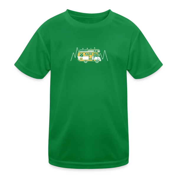 Esprit Camping et Aventure sur T-shirt sport Enfant
