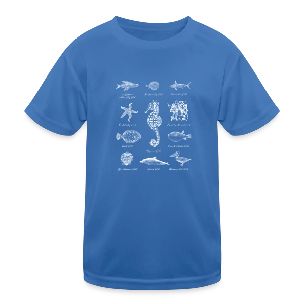 Créatures Marines Océan sur T-shirt sport Enfant