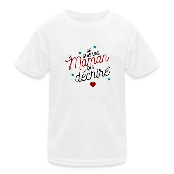 Maman qui déchire sur T-shirt sport Enfant