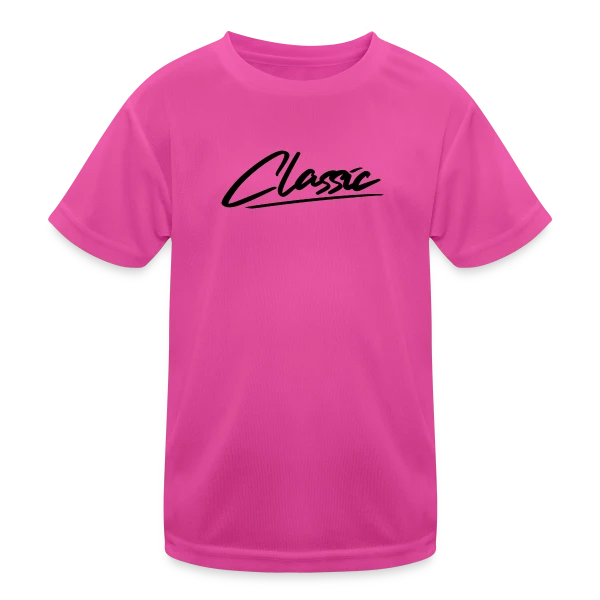 Typographie "Classic" Élégante sur T-shirt sport Enfant