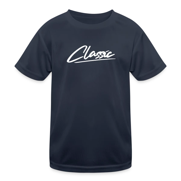 Inscription Classique Blanche sur T-shirt sport Enfant