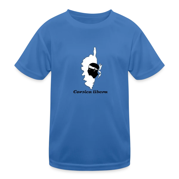 Corsica Libera sur T-shirt sport Enfant