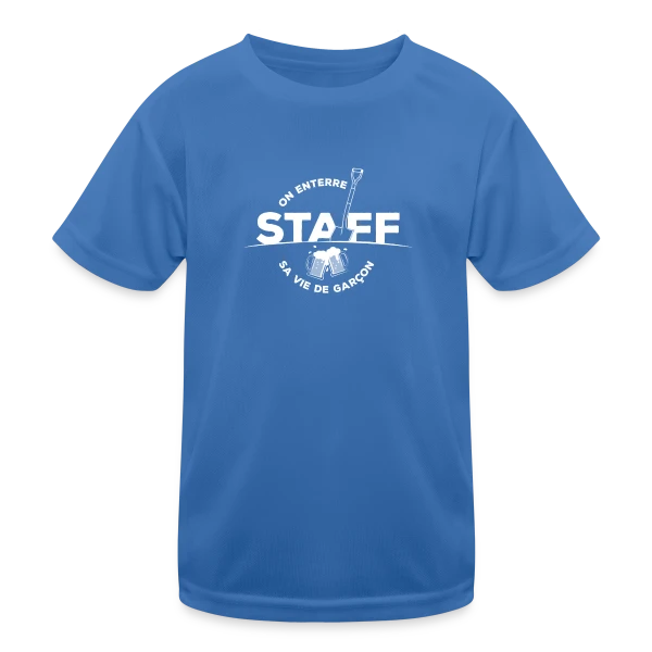 Équipe EVG Futur Marié sur T-shirt sport Enfant