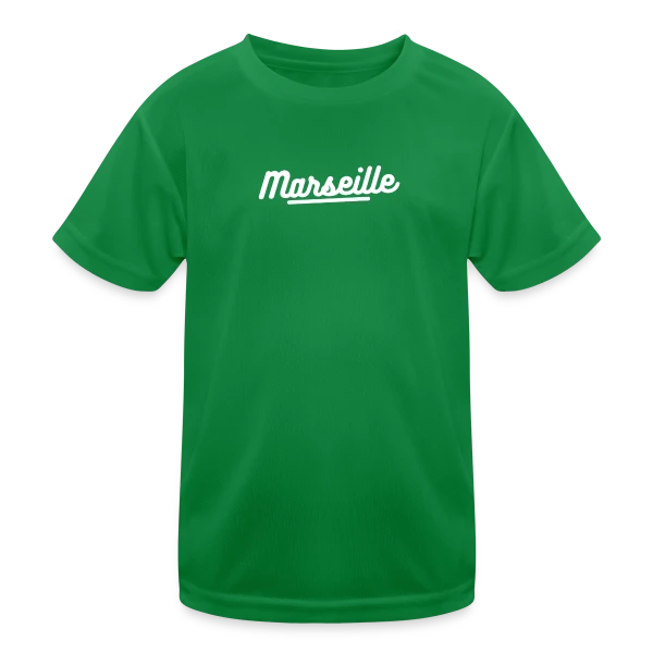 Marseille Design Épuré sur T-shirt sport Enfant
