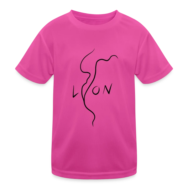 Lyon Confluence Fluviale sur T-shirt sport Enfant