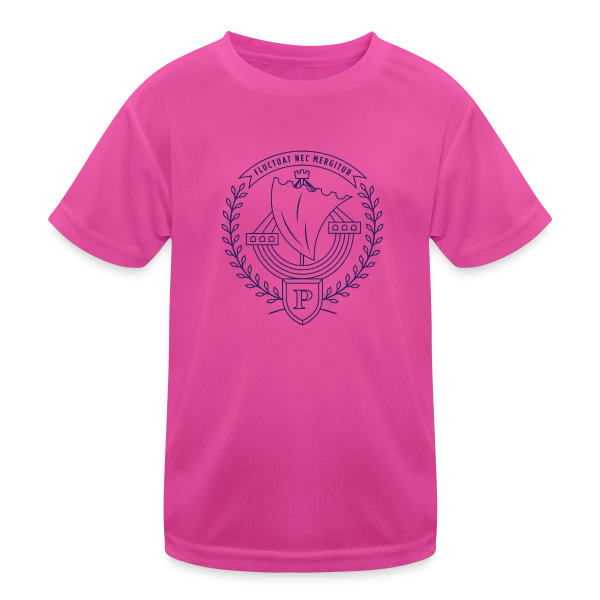 Fluctuat Nec Mergitur Paris sur T-shirt sport Enfant