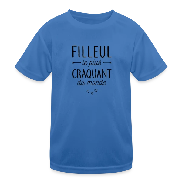 Mon Filleul Adoré et Craquant sur T-shirt sport Enfant