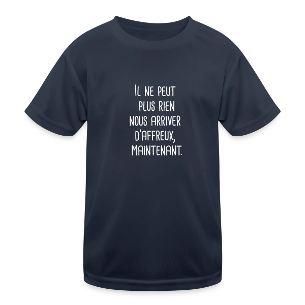 Parodie Films d'Horreur sur T-shirt sport Enfant