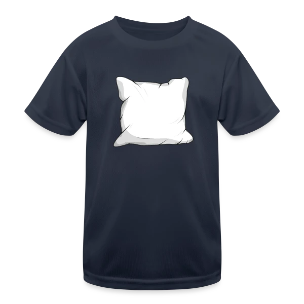 Cocon Douillet Blanc sur T-shirt sport Enfant