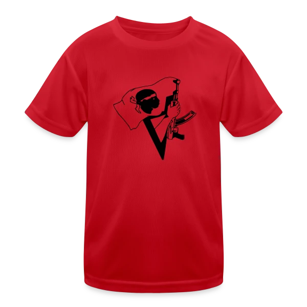 Corse Armée et Fière sur T-shirt sport Enfant