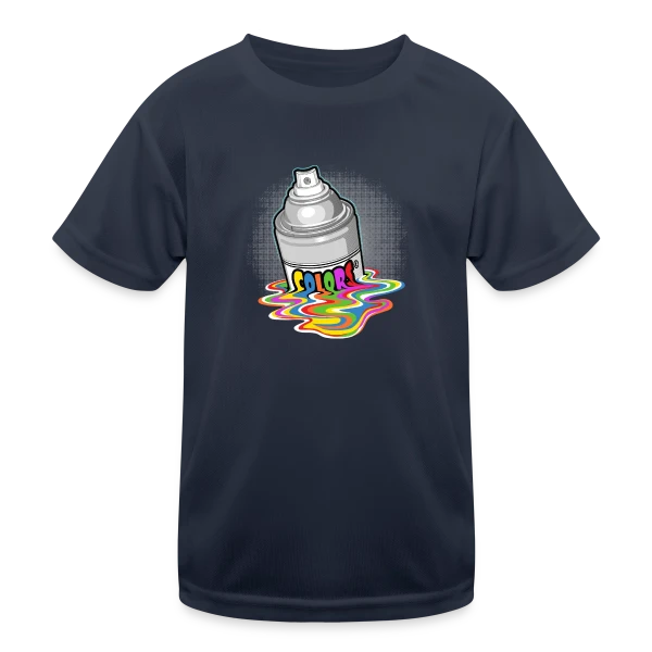 Bombe de Peinture : L'Art du Street Art sur T-shirt sport Enfant