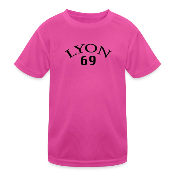 Lyon 69 Classique sur T-shirt sport Enfant