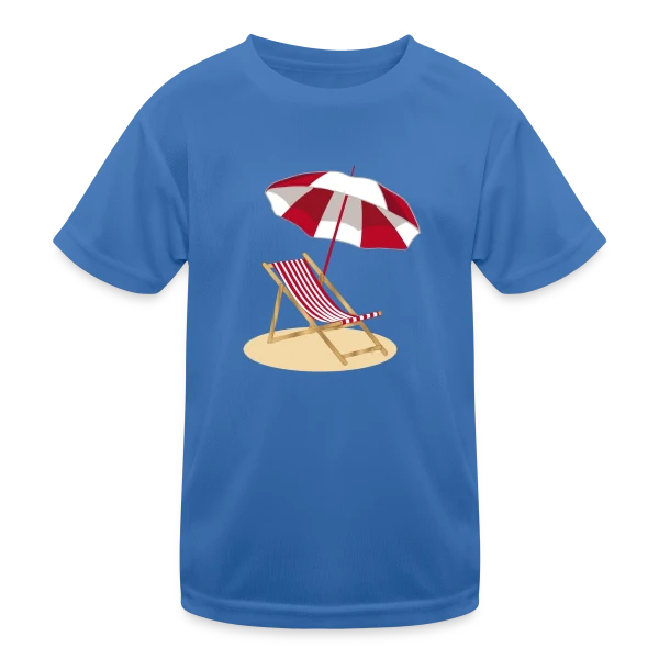 Évasion Plage & Soleil sur T-shirt sport Enfant