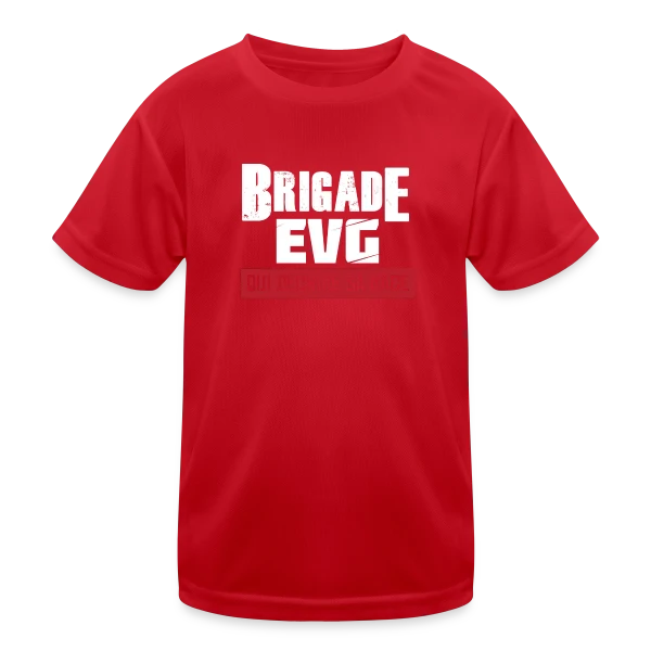 Brigade EVG Qui Déchire sur T-shirt sport Enfant