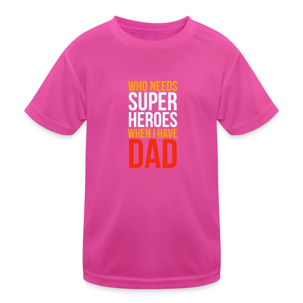 Super Papa - Mon Héro du Quotidien sur T-shirt sport Enfant