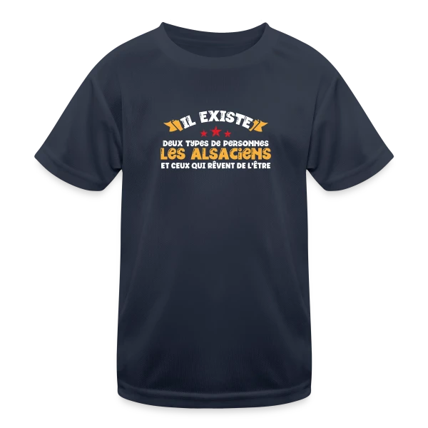 Les Alsaciens Fiers sur T-shirt sport Enfant