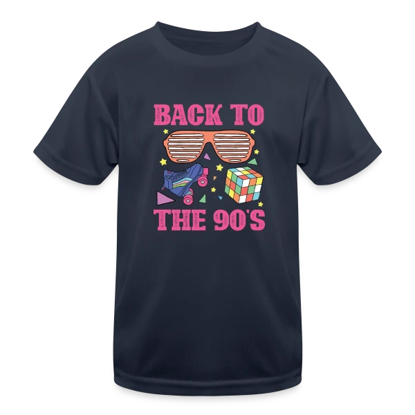 Retour Années 90 Fun sur T-shirt sport Enfant