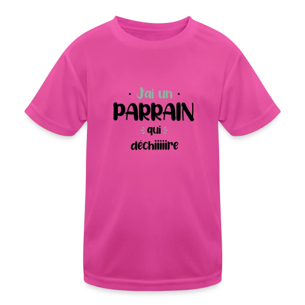 J'ai un parrain qui déchire sur T-shirt sport Enfant
