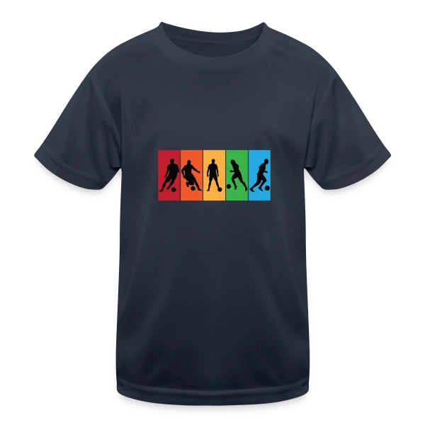 Passion Football : Joueurs et Compétitions sur T-shirt sport Enfant