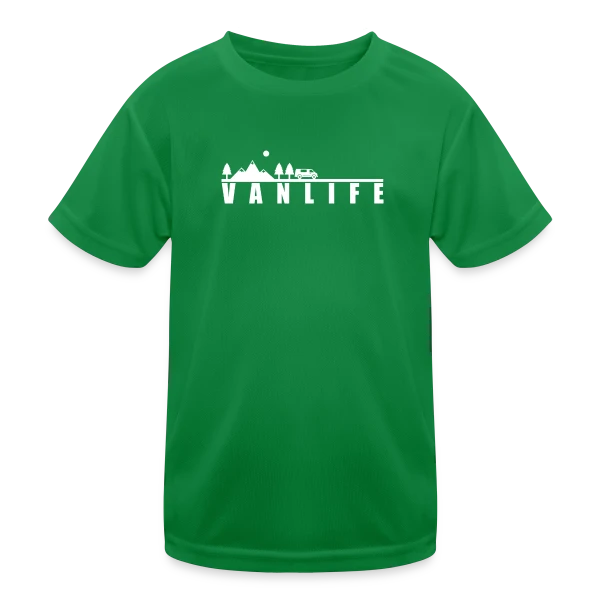 Van Life Évasion Montagne sur T-shirt sport Enfant