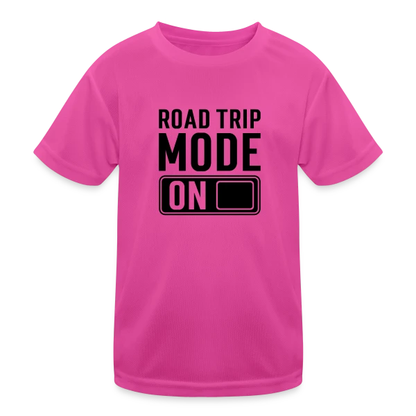Mode Road Trip Activé sur T-shirt sport Enfant