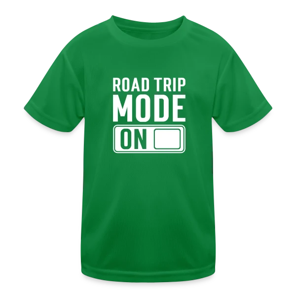 Citation Roadtrip Aventure sur T-shirt sport Enfant