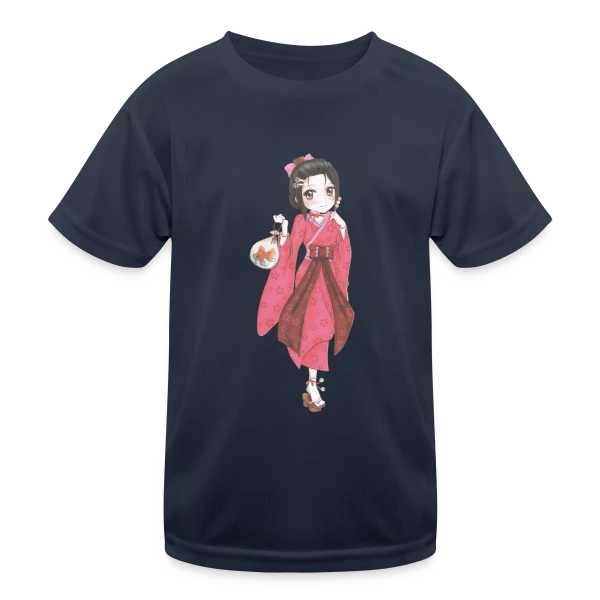 L'Univers des Mangas Japonais sur T-shirt sport Enfant