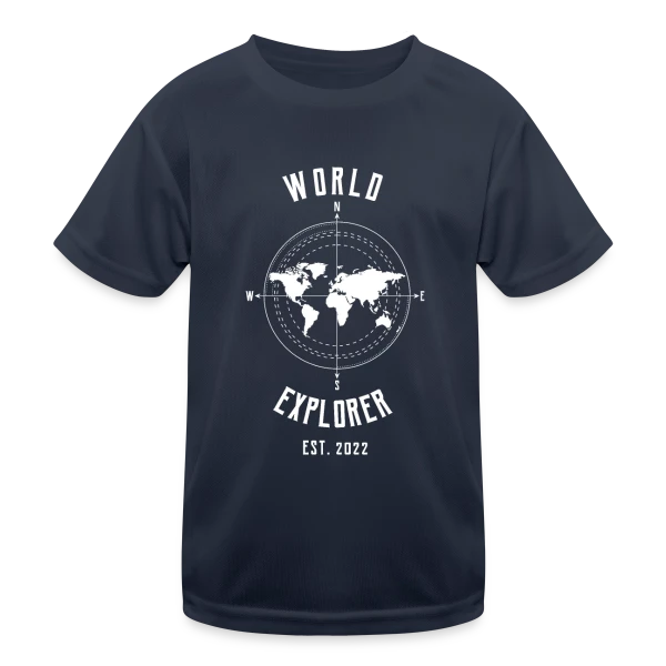 Voyageur Minimaliste sur T-shirt sport Enfant