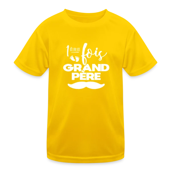 Futur Grand-Père sur T-shirt sport Enfant