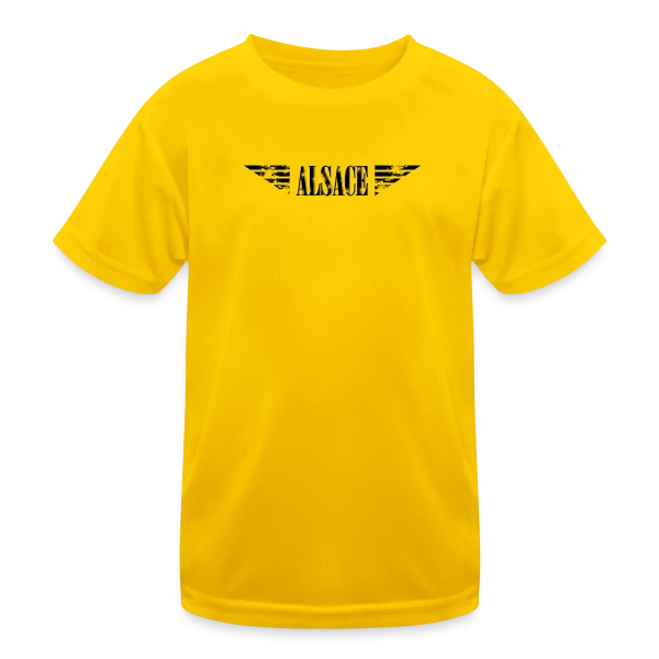 Humour Alsace Force Aérienne sur T-shirt sport Enfant