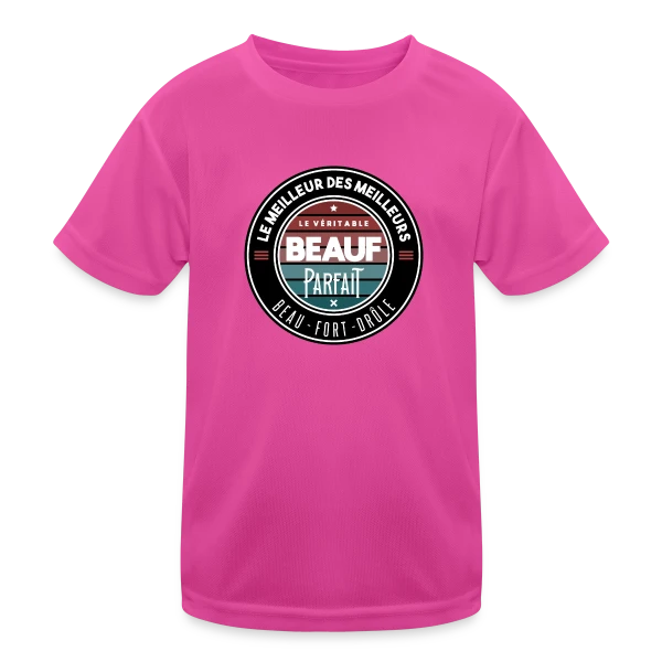 Le Véritable Beauf Parfait : Le T-shirt Humour Homme sur T-shirt sport Enfant