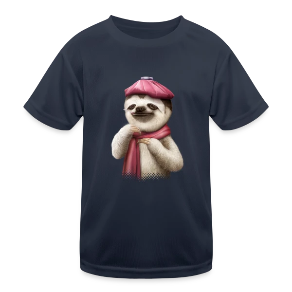 La Fièvre du Paresseux sur T-shirt sport Enfant
