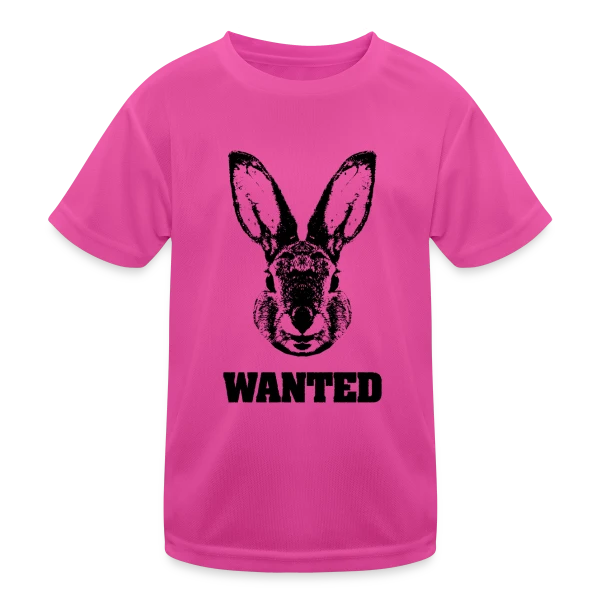 Lapin Recherché Parodie sur T-shirt sport Enfant