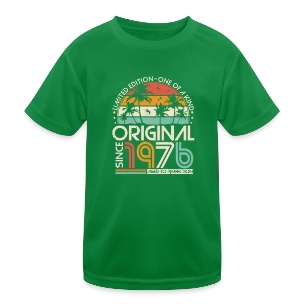 Original 1976 Palmiers Rétro sur T-shirt sport Enfant