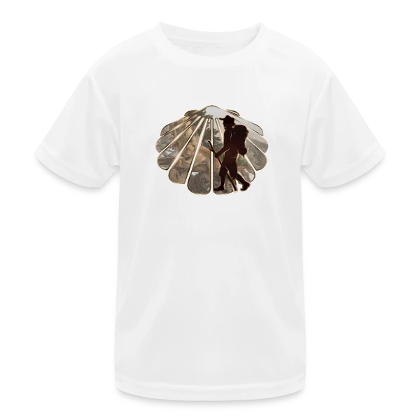 L'Âme du Pèlerin sur T-shirt sport Enfant
