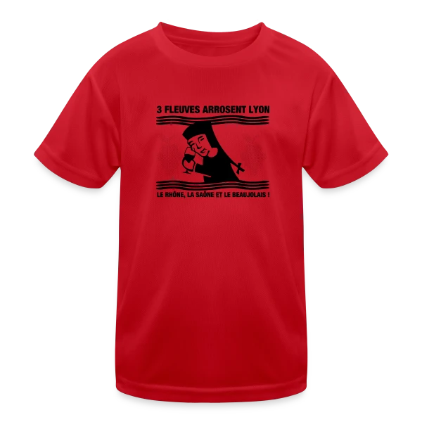 Lyon Fleuves & Beaujolais sur T-shirt sport Enfant