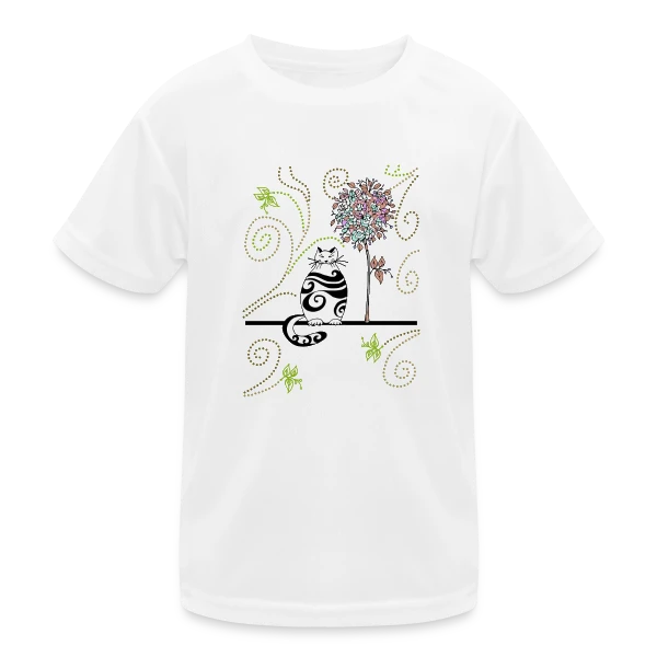 Mon Chat Adoré sur T-shirt sport Enfant