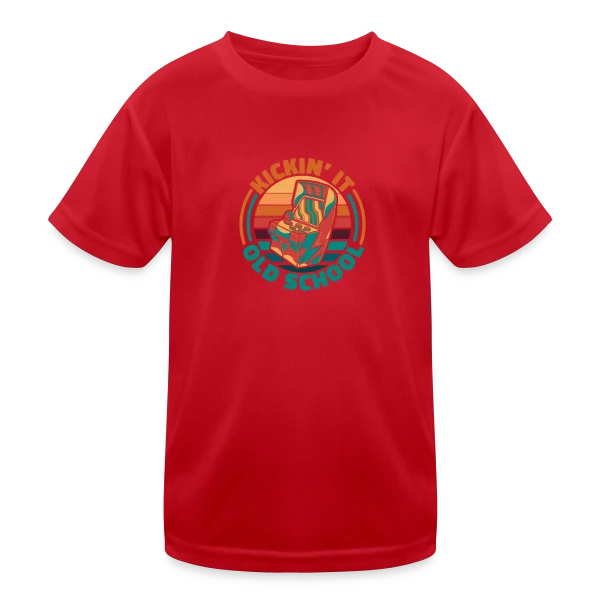 Arcade Rétro Gaming Années 80 sur T-shirt sport Enfant