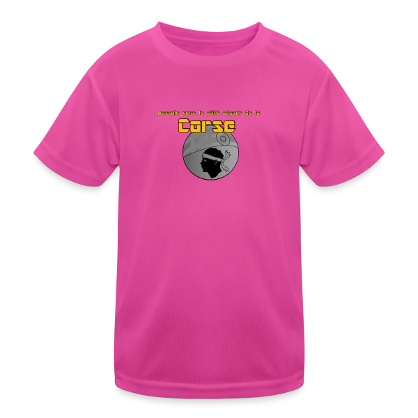 Corse : Le Côté Obscur de l'Île de Beauté sur T-shirt sport Enfant
